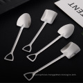 New Design Shape Small shovel Coffee watermelon Spoon  Stainless Steel Small Tea Spoon for Wedding Favors